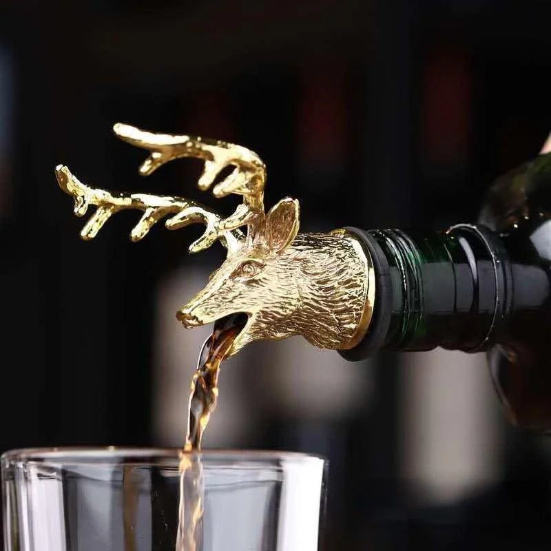 Bottle Pourer Spout - Deer shaped